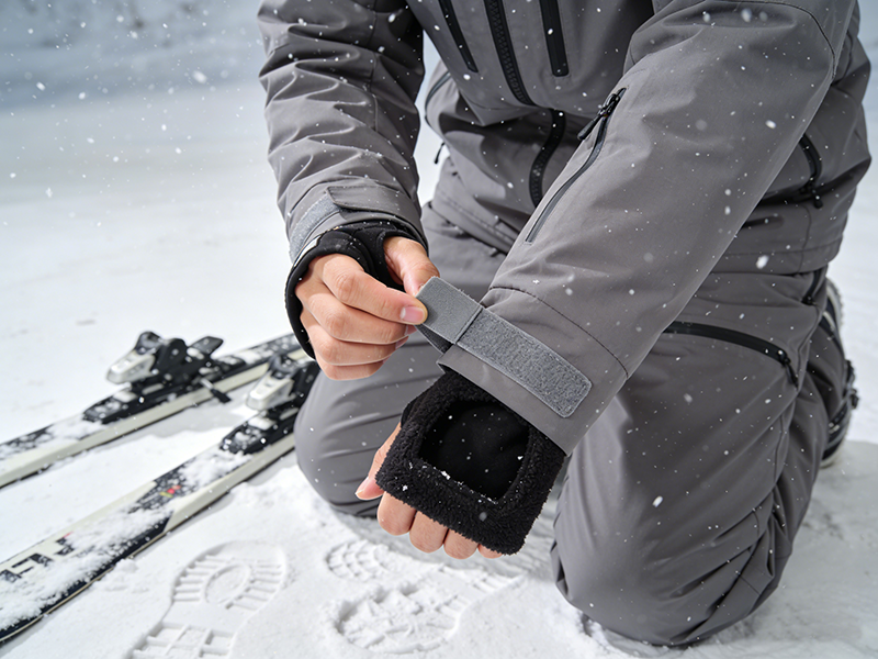 密封外套或夹克的袖口或下摆